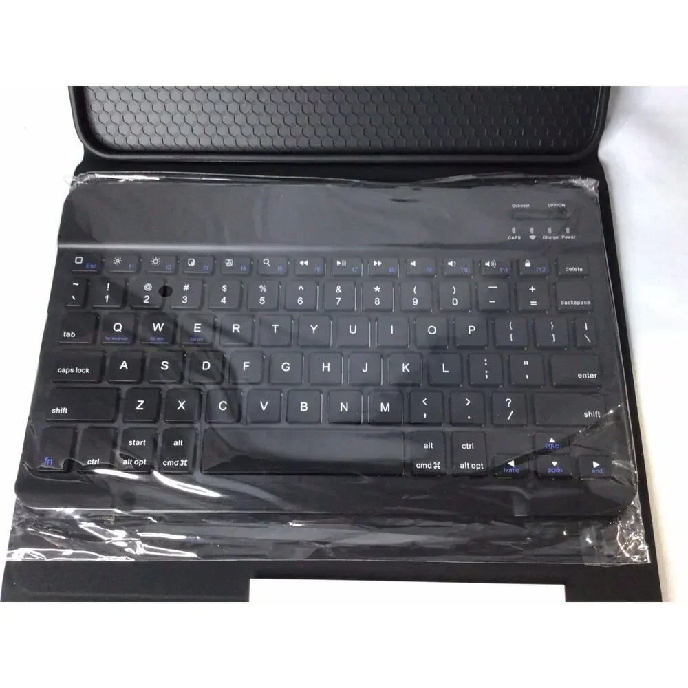 TQQ for iPad Air 13-inch (M2) 2024 & Pro 12.9 inch 2022 Case with Keyboard Black